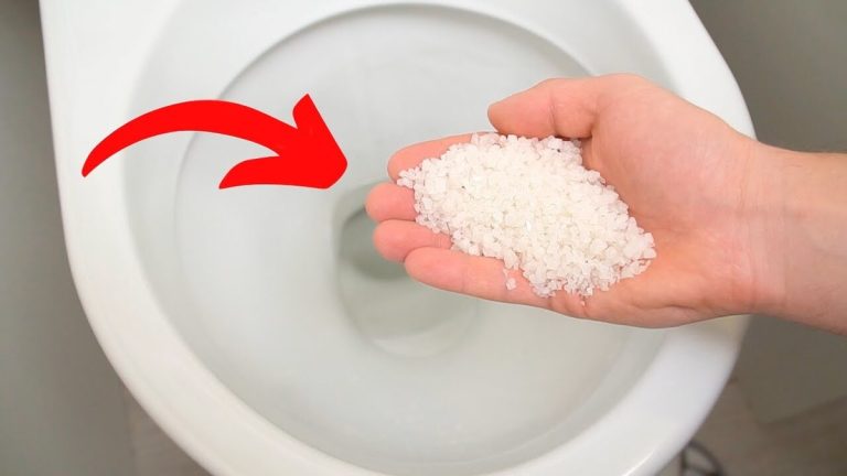 Få vet om det: varför man ska hälla salt i toaletten och hur ofta man ska göra det